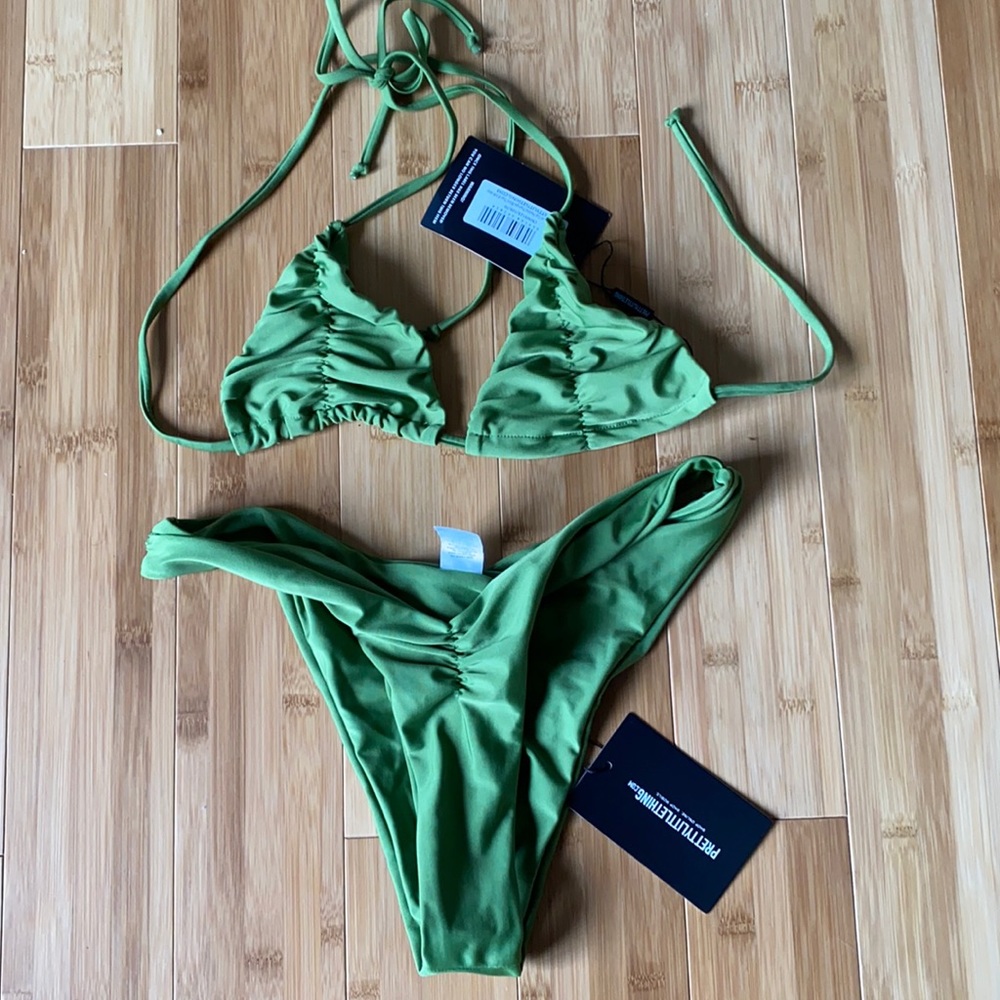 Forest green two piece set